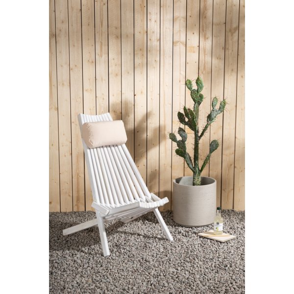 Asta loungestoel - Wit