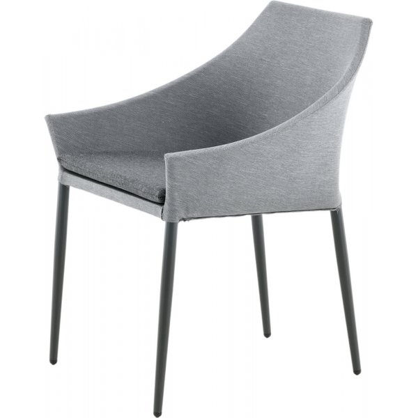 Chaise de salle à manger Spoga - Noir/Gris foncé Chaise de salle à manger Spoga - Noir/Gris foncé