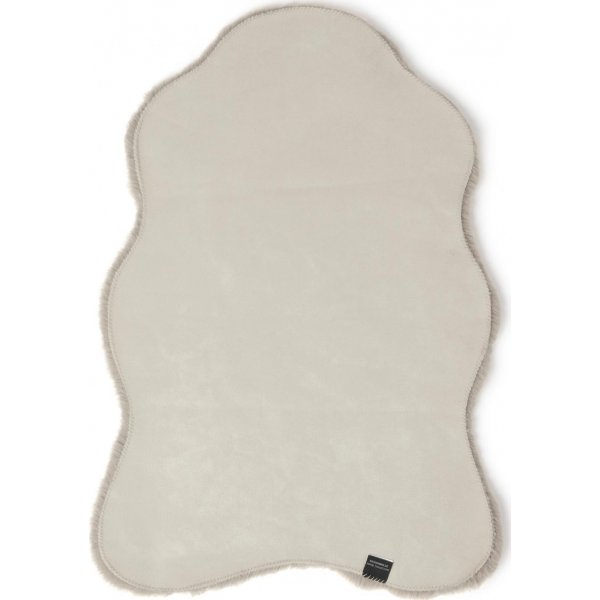 Pluizig imitatiebont Taupe - 60 x 90 cm Pluizig imitatiebont Taupe - 60 x 90 cm