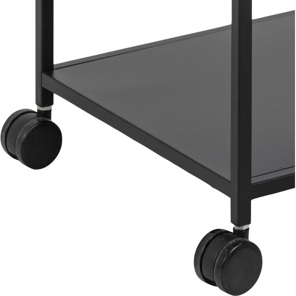 Chariot de service Newcastle 78 x 40 cm - Noir