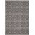Flatvävd matta Casey Grå/svart - 133x190 cm