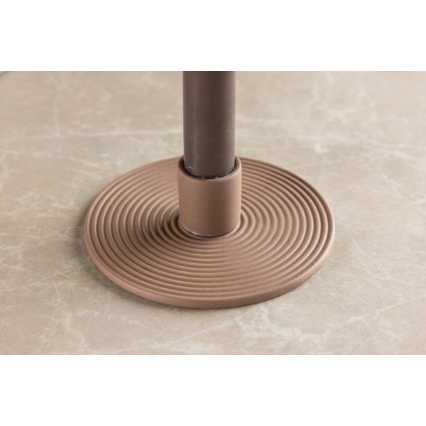 Bougeoir Dia 12 x 4 cm - Marron Bougeoir Dia 12 x 4 cm - Marron