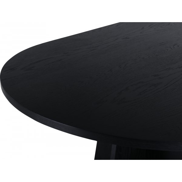 Table à manger Bootcut 230 x 115 cm - Noir Table à manger Bootcut 230 x 115 cm - Noir