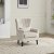 Fauteuil Linnea - Crme boucl