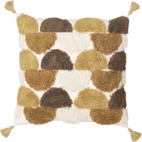 Housse de coussin Billie 45 x 45 cm - Marron