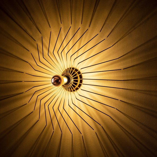 Issa wandlamp 701-A - Koper