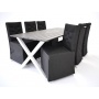 Matgrupp Brixton: Bord inklusive 6 st stolar