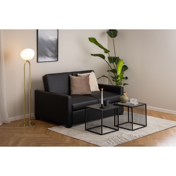 Strington bijzettafel 40 x 40 cm - Zwart Strington bijzettafel 40 x 40 cm - Zwart