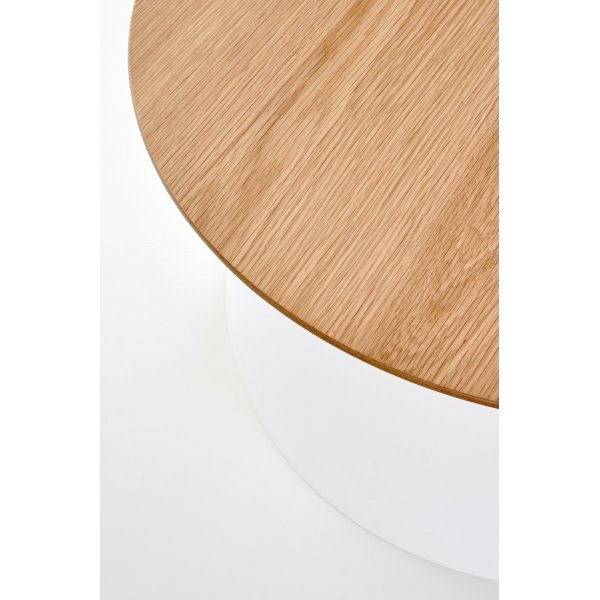 Table basse Saranda 69 cm - Blanc