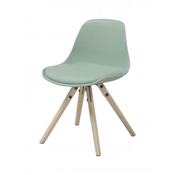 Woody barnstol - Ljus ek / ljusgrön Woody barnstol - Ljus ek / ljusgrön
