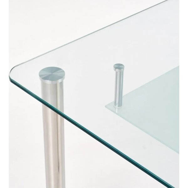 Jasmine tafel 150 x 90 cm - Frosted glas