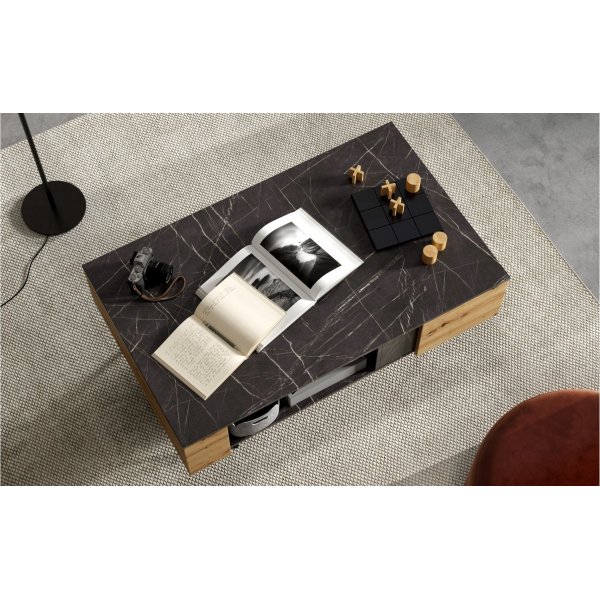 Marmo soffbord - Artisan ek Marmo soffbord - Artisan ek