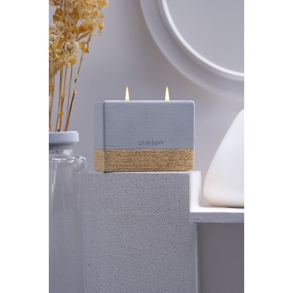 Bougie parfumée Harmonie - Gris Bougie parfumée Harmonie - Gris