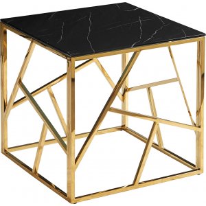 Leavitt salontafel 55 cm - Zwart/goud