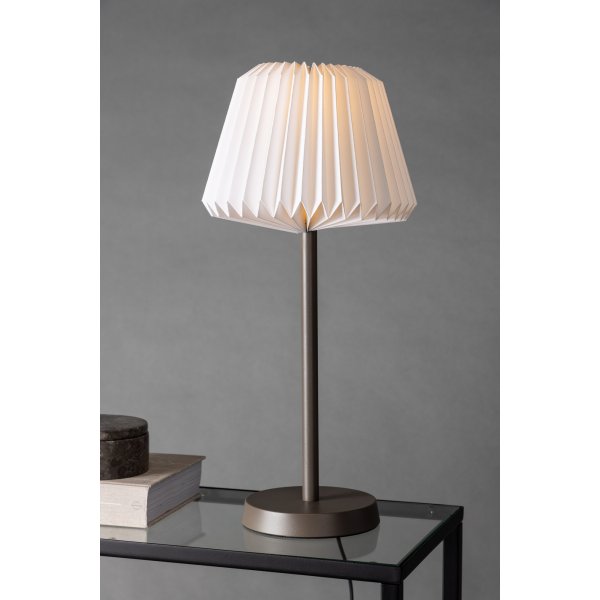 Lampe de table Tandådalen - Daim/Blanc Lampe de table Tandådalen - Daim/Blanc