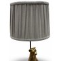 Belina lampskrm i grovt linne - Gr