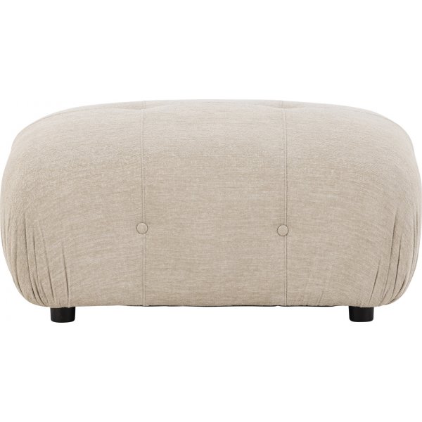 Mika ottoman - Beige/Svart Mika ottoman - Beige/Svart
