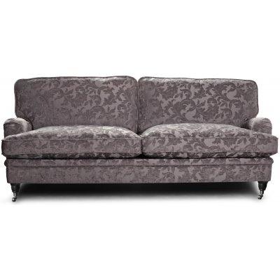 Howard Sir William 3-sits soffa (Dun) - Mobus Silver Floral