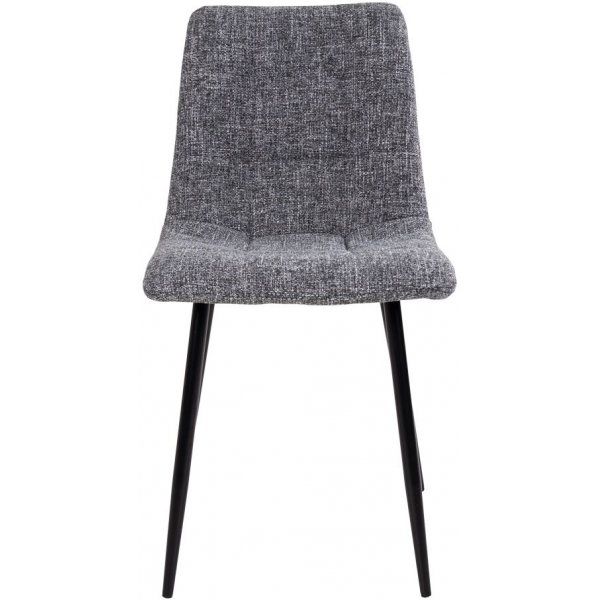 Middelfart Matstol - Grå/svart Middelfart Matstol - Grå/svart