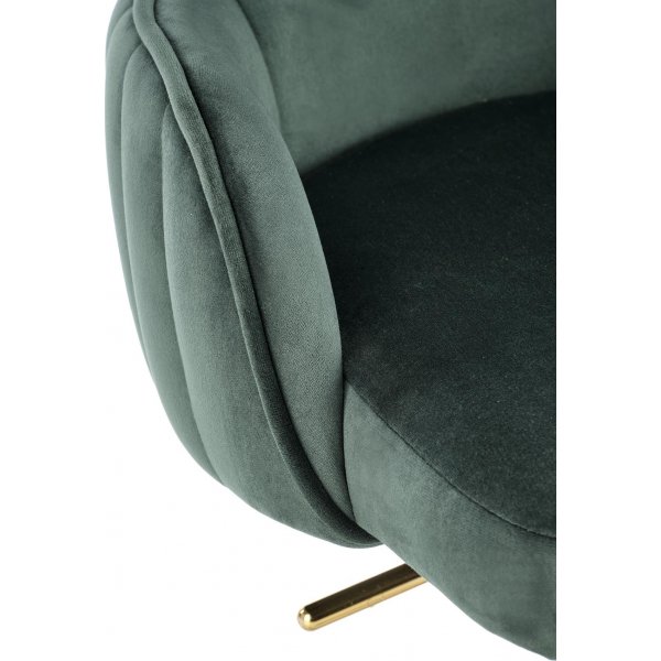 Chaise de bureau Timoteo en vert foncé Chaise de bureau Timoteo en vert foncé