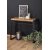 Dorine konsolbord 90 x 35 cm - Ek/svart