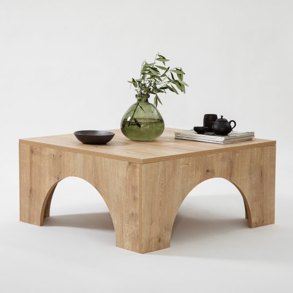 Collesium soffbord 80 x 80 cm - Ek Collesium soffbord 80 x 80 cm - Ek