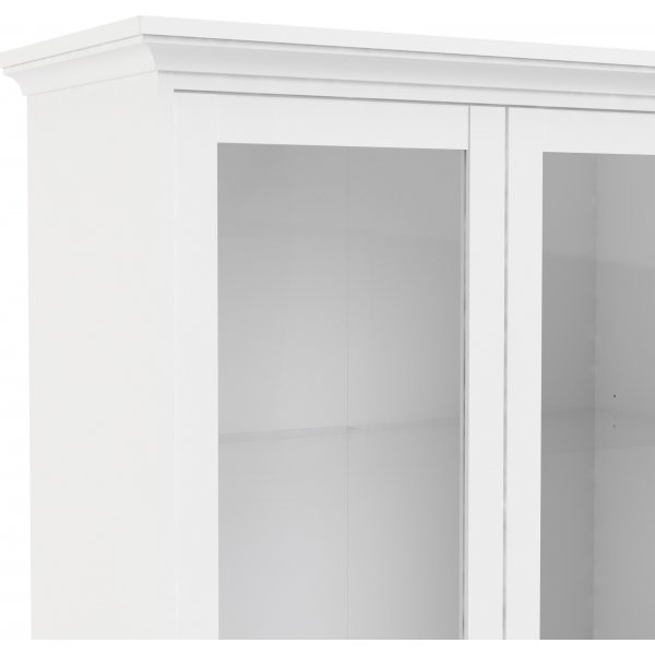 Paris vitrinekast - Wit