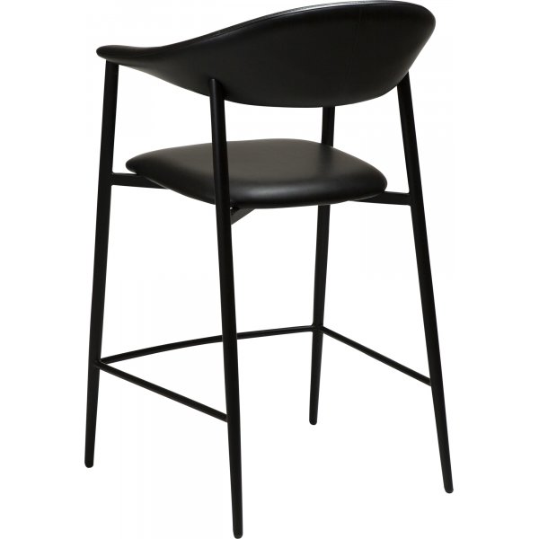 Chaise de comptoir Rover - PU noir Chaise de comptoir Rover - PU noir