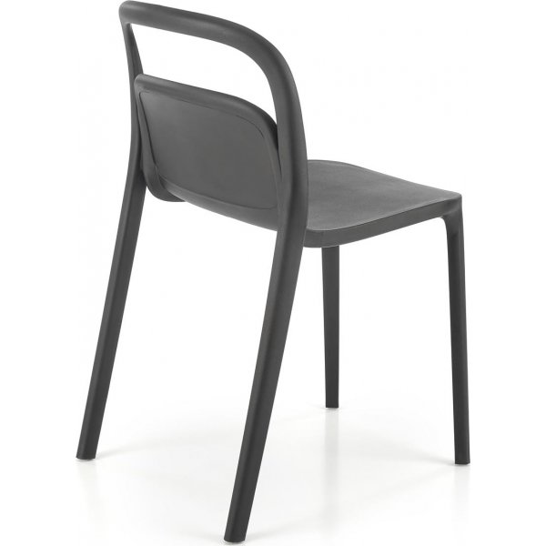 Chaise de salle à manger Cadeira 490 - Noir Chaise de salle à manger Cadeira 490 - Noir