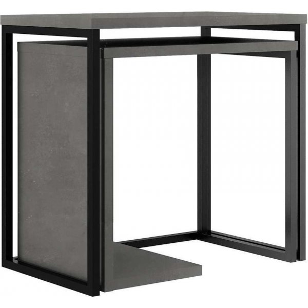 Zigosh satsbord 50 x 30 cm - Retrogrå Zigosh satsbord 50 x 30 cm - Retrogrå