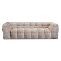 Troels Nova 3-sits soffa - Beige sammet Troels Nova 3-sits soffa - Beige sammet