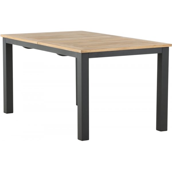 Panama matbord 210 x 90 cm - Svart/Natur Panama matbord 210 x 90 cm - Svart/Natur