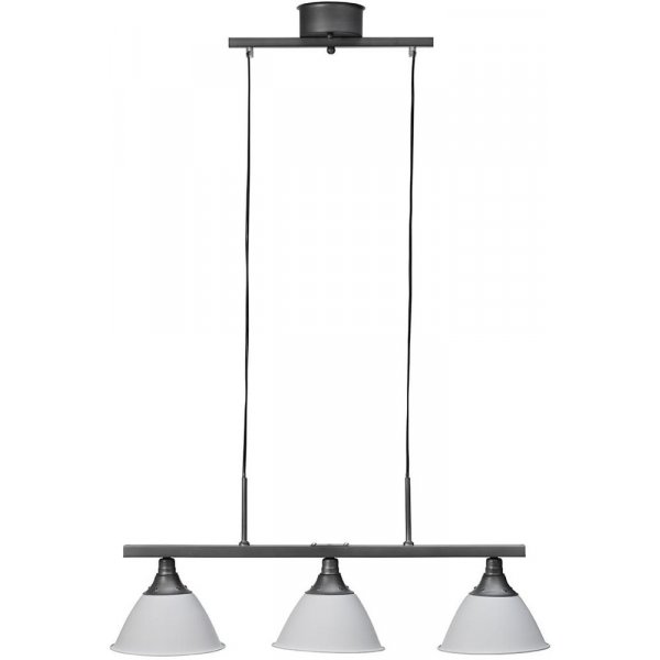Arn taklampa - Vit/tenn