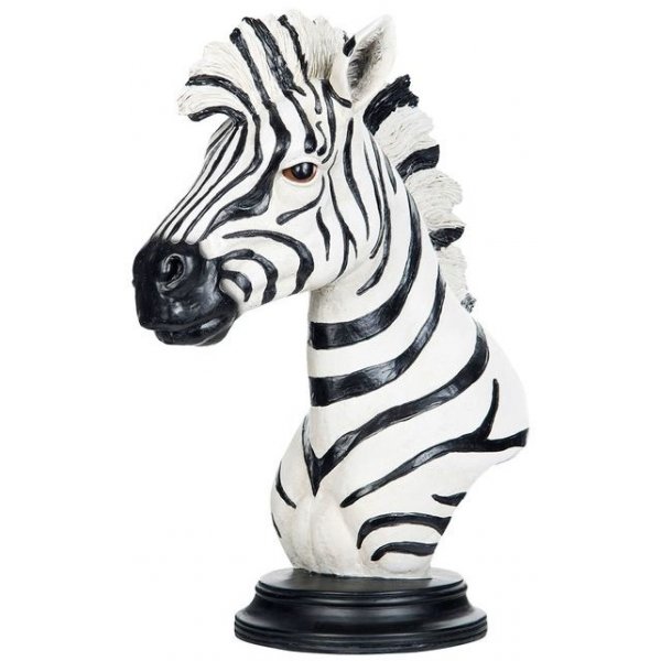 Dekoration Zebra - Svart/vit