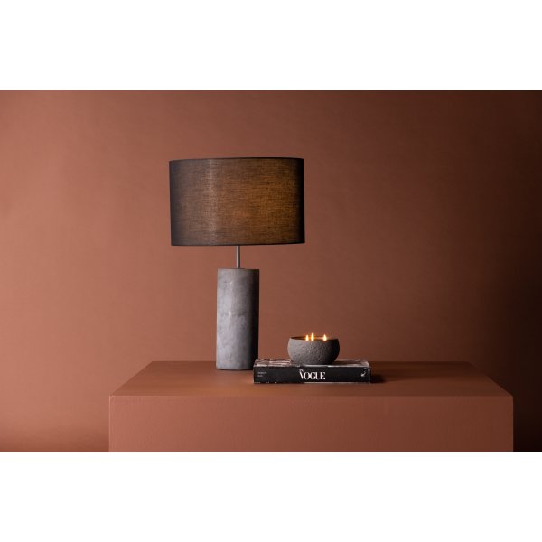 Lampe à poser Nancy - Gris/noir Lampe à poser Nancy - Gris/noir