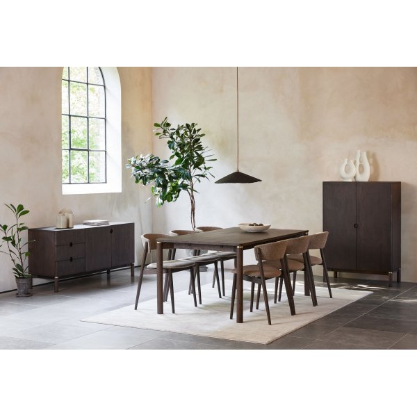 Chaise de salle à manger Minute - Latte/marron Chaise de salle à manger Minute - Latte/marron