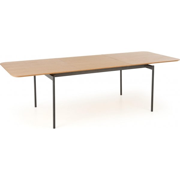 Table  manger Giga 170-250 cm - Chne/noir