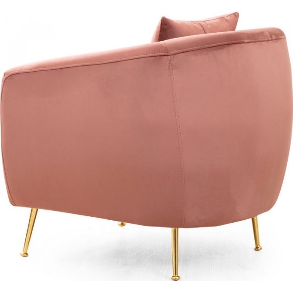 Fauteuil Essie - Rose Fauteuil Essie - Rose