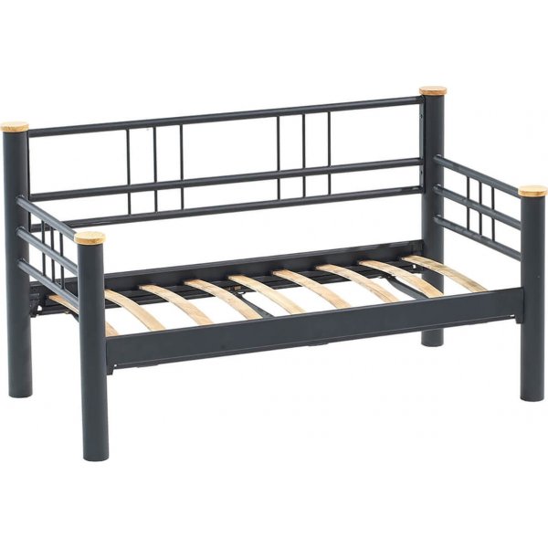 Canapé d'extérieur 2 places Kappis - Noir/vert + Nettoyage textile pour meubles Canapé d'extérieur 2 places Kappis - Noir/vert + Nettoyage textile pour meubles