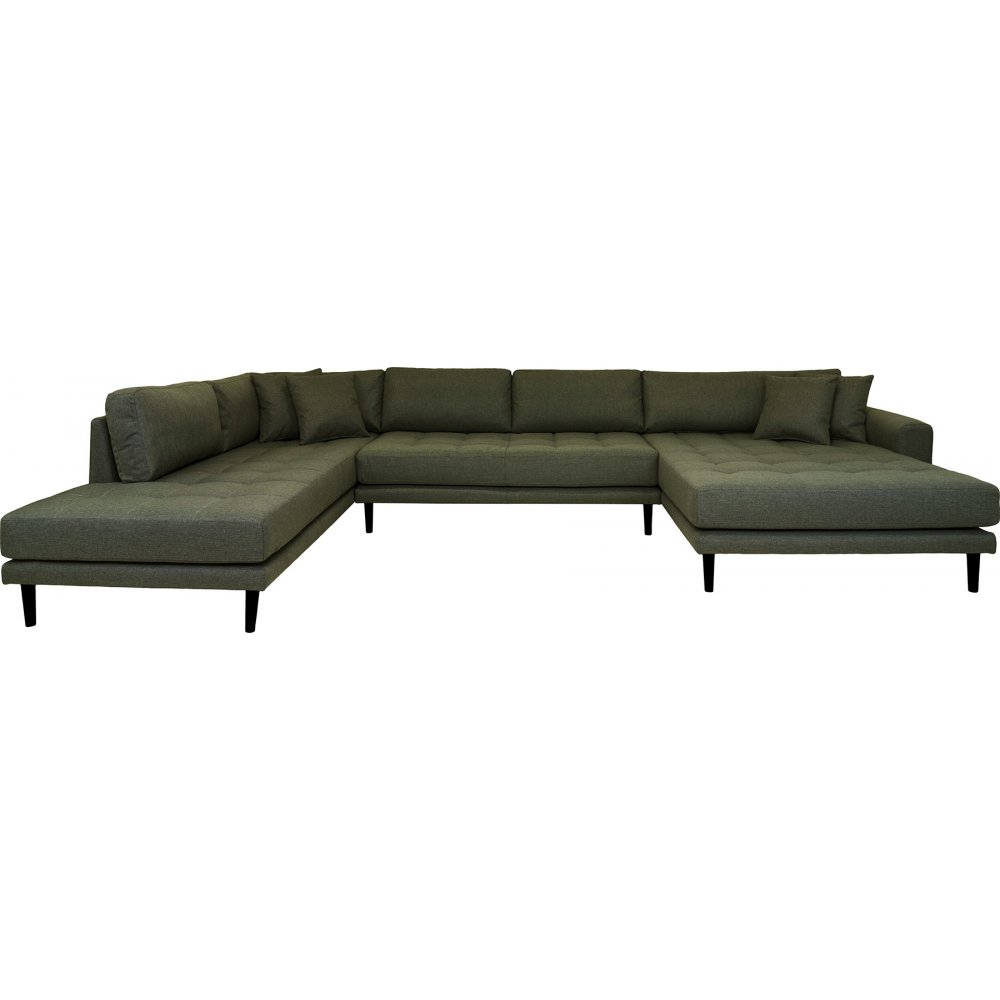 Lido u-soffa höger - Olivgrön - U-soffor, Divansoffor, Soffor