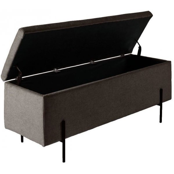 Banc Deauville avec rangement - Marron Banc Deauville avec rangement - Marron