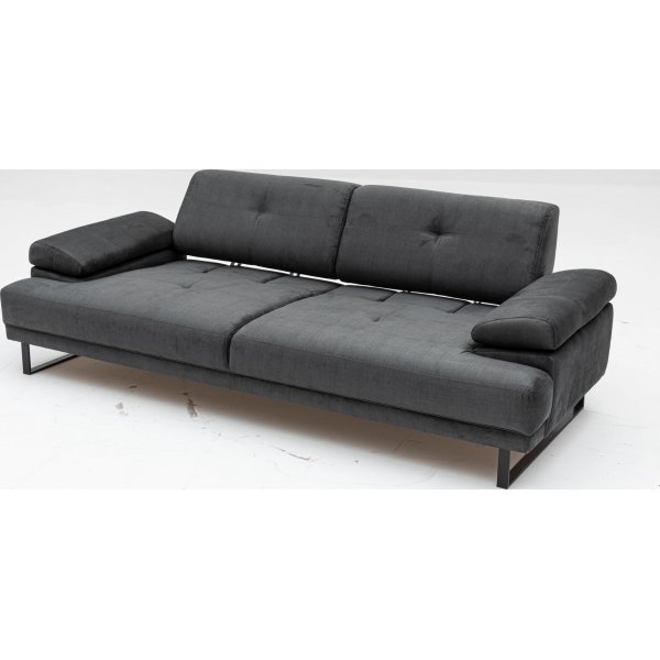 Canapé 3 places Mustang - Anthracite Canapé 3 places Mustang - Anthracite