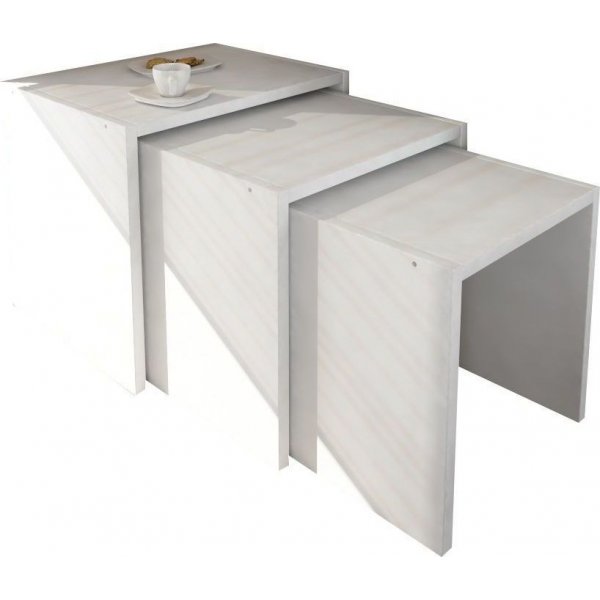 Table de pari Zariel 32.5x35 | 38,5x35 | 44.5x35cm - Blanc Table de pari Zariel 32.5x35 | 38,5x35 | 44.5x35cm - Blanc