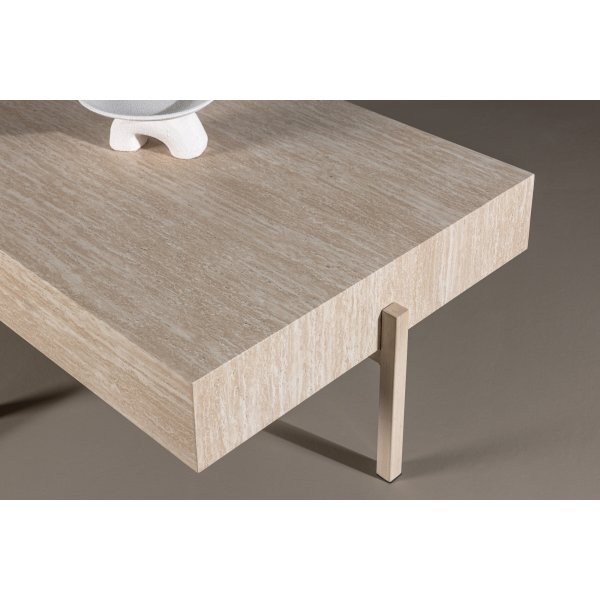 Vadholmen soffbord 130 x 76 cm - Whitewash