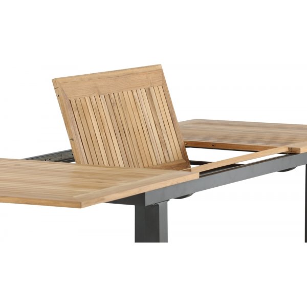 Panama matbord 160 x 90 cm - Svart/Natur