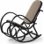 Rocking chair confort - Marron/weng