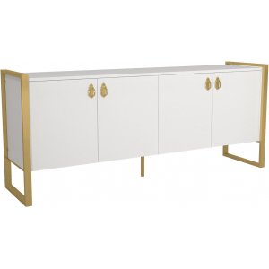 Verloren dressoir - Wit/goud