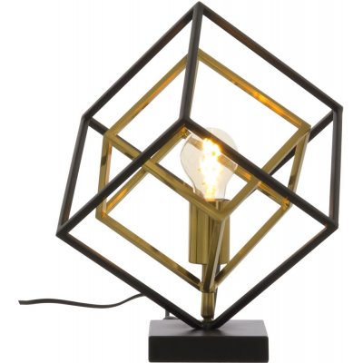 Bordslampa Cubes - Svart/antik