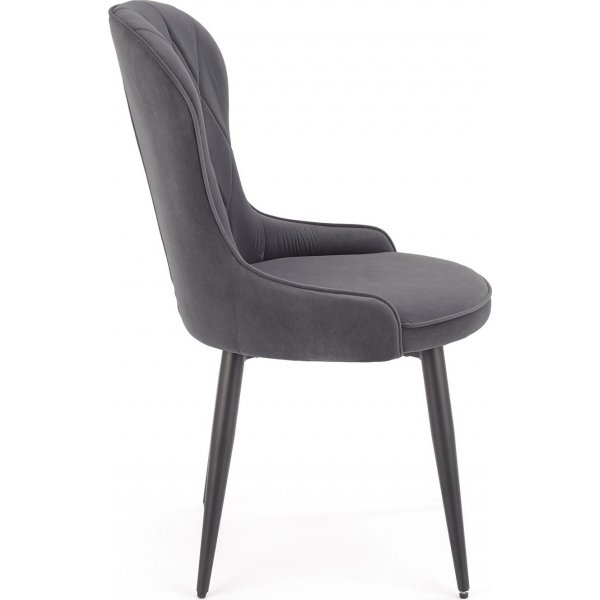 Chaise de salle  manger Cadeira 366 - Gris