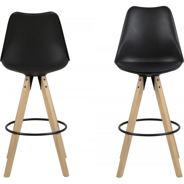 Tabouret de bar Dima - Noir Tabouret de bar Dima - Noir